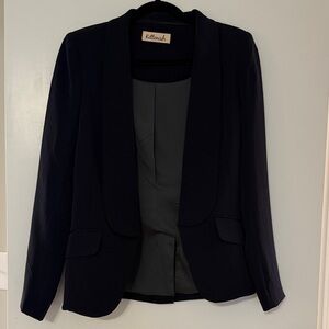 Kittenish Women's Elegant Navy Blazer